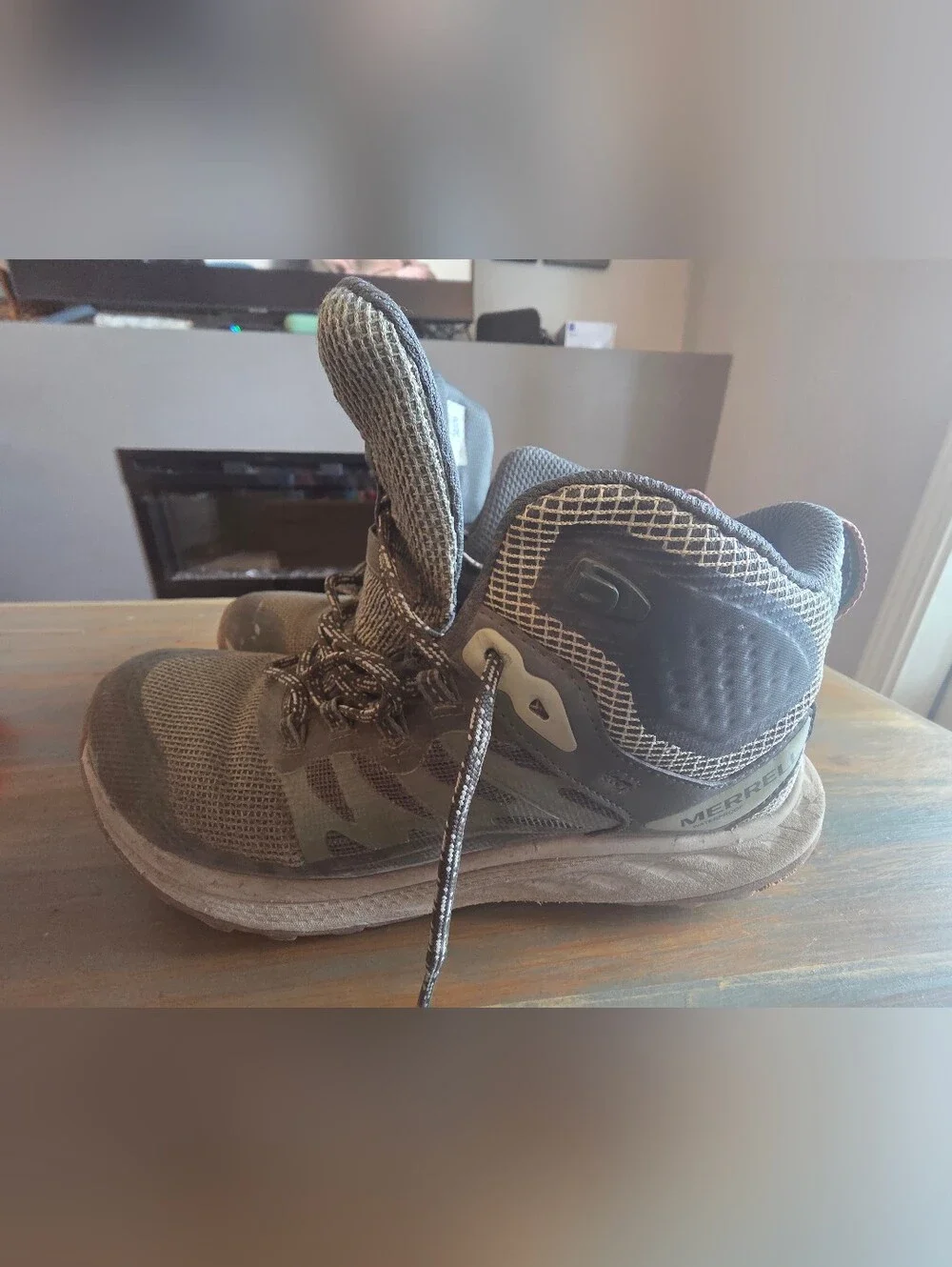 Merrell Women's Antora 3 Mid Waterproof Trail Shoes. Size 9.